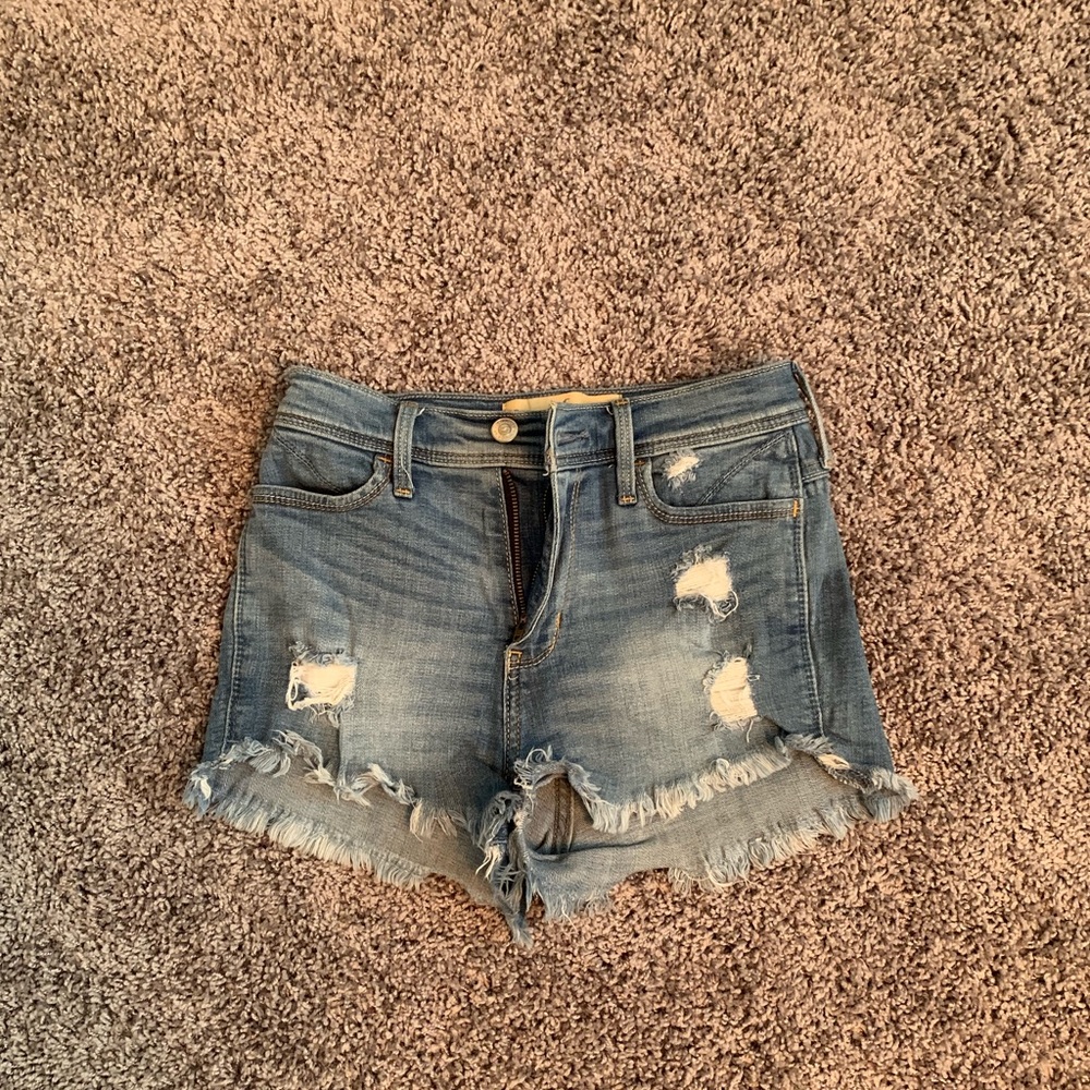Hollister denim shorts